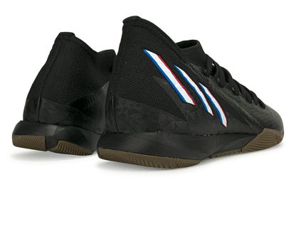 adidas Men's Predator Edge.3 Indoor Soccer Shoes Black/White