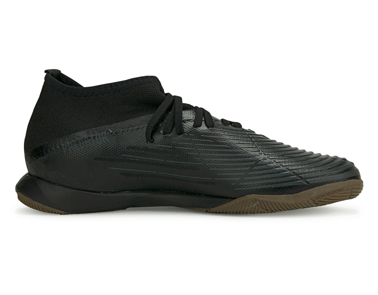 adidas Men's Predator Edge.3 Indoor Soccer Shoes Black/White