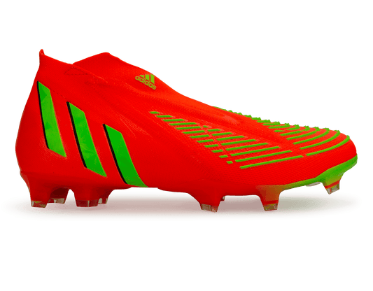 adidas Men's Predator Edge+ FG Solar Red/Solar Green