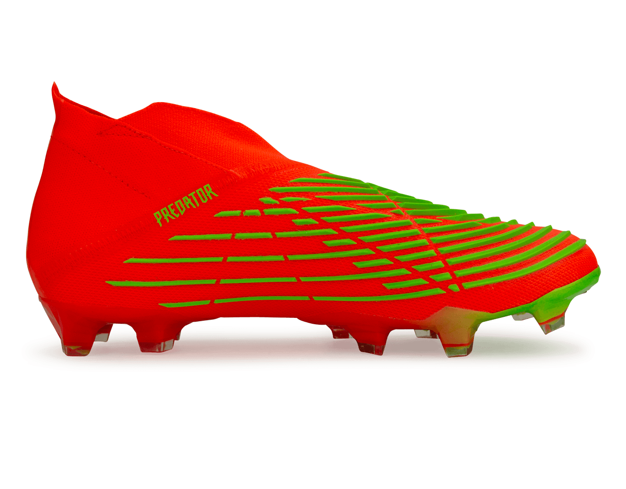 adidas Men's Predator Edge+ FG Solar Red/Solar Green