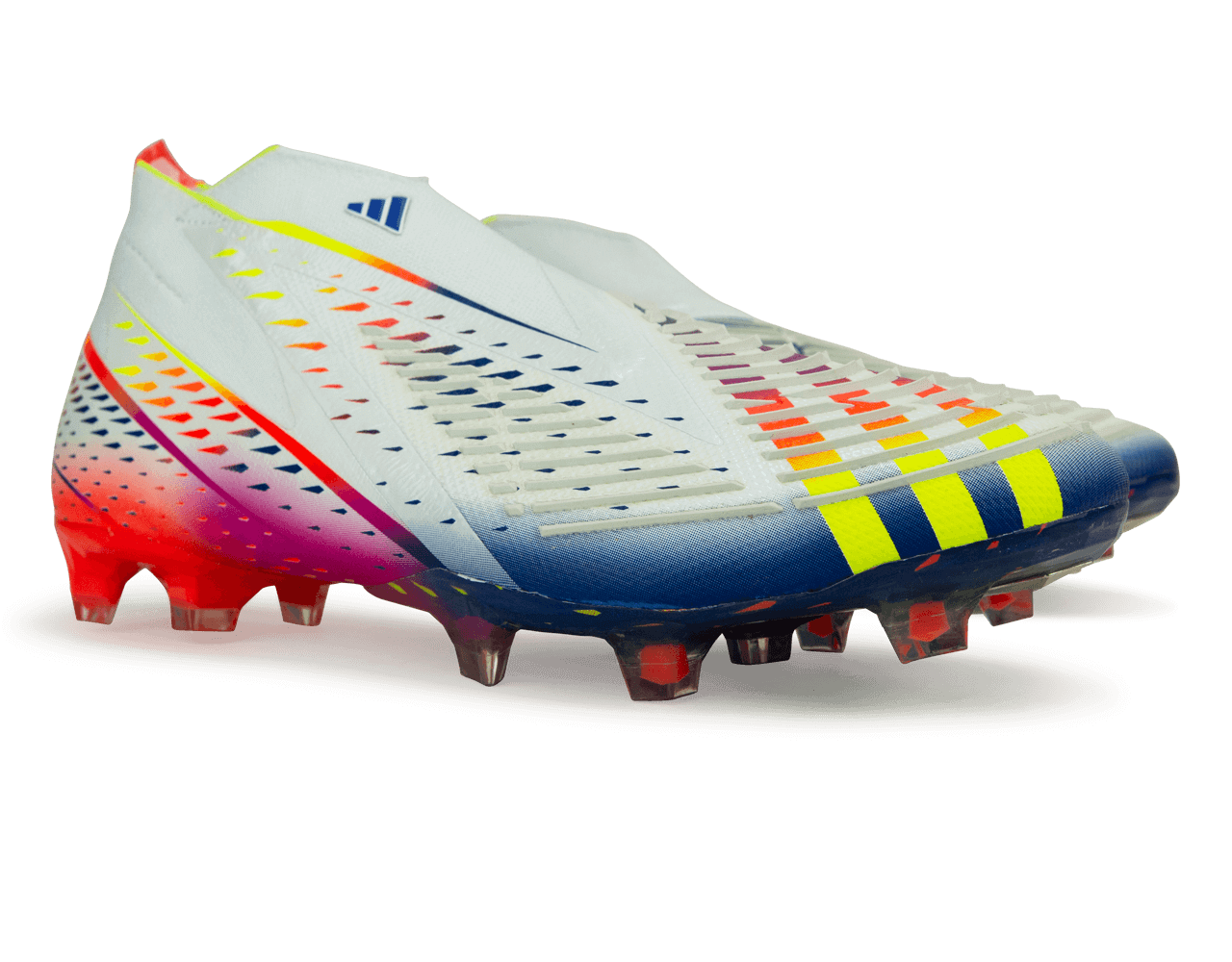 adidas Men's Predator Edge+ FG White/Solar Yellow