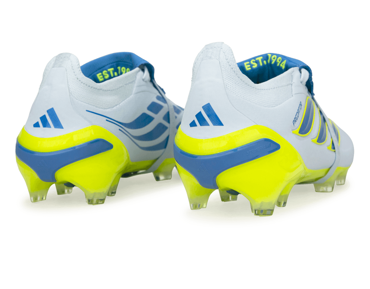 adidas Men's Predator Elite Foldover Tongue FG Crystal Sky/Ray Blue