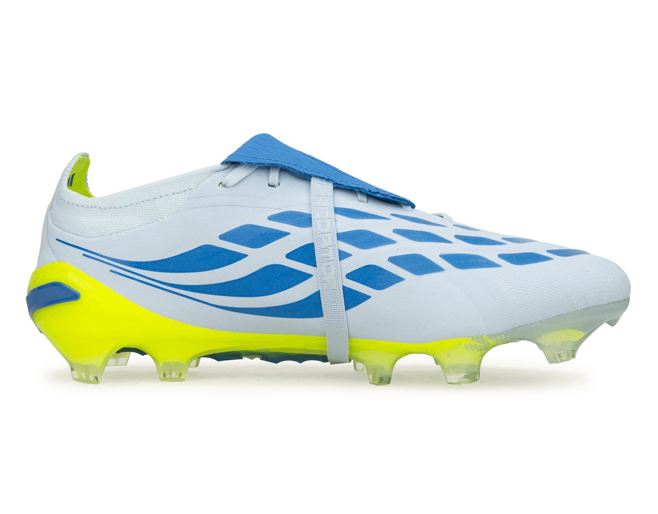 adidas Men's Predator Elite Foldover Tongue FG Crystal Sky/Ray Blue
