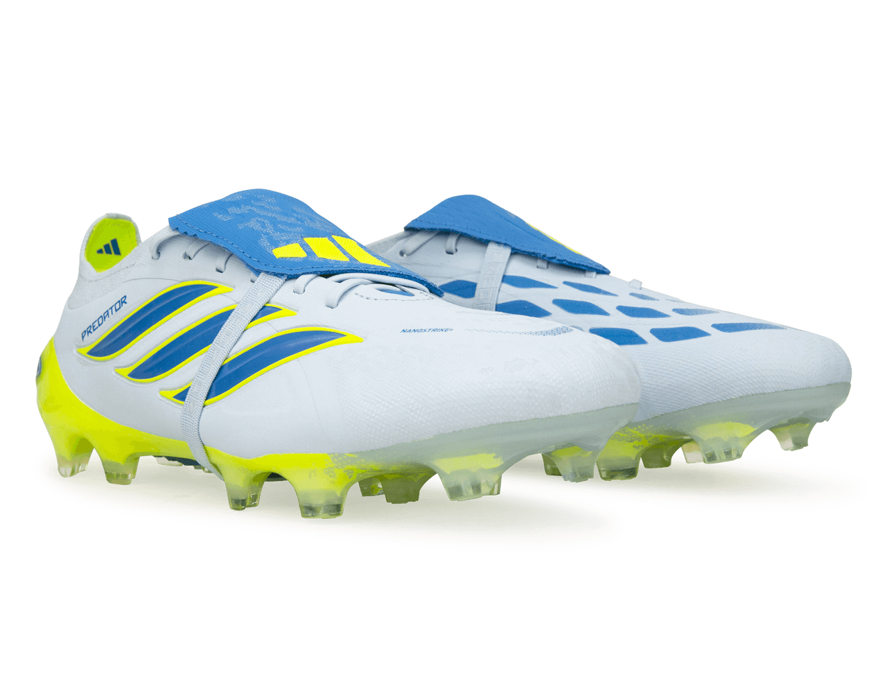 adidas Men's Predator Elite Foldover Tongue FG Crystal Sky/Ray Blue