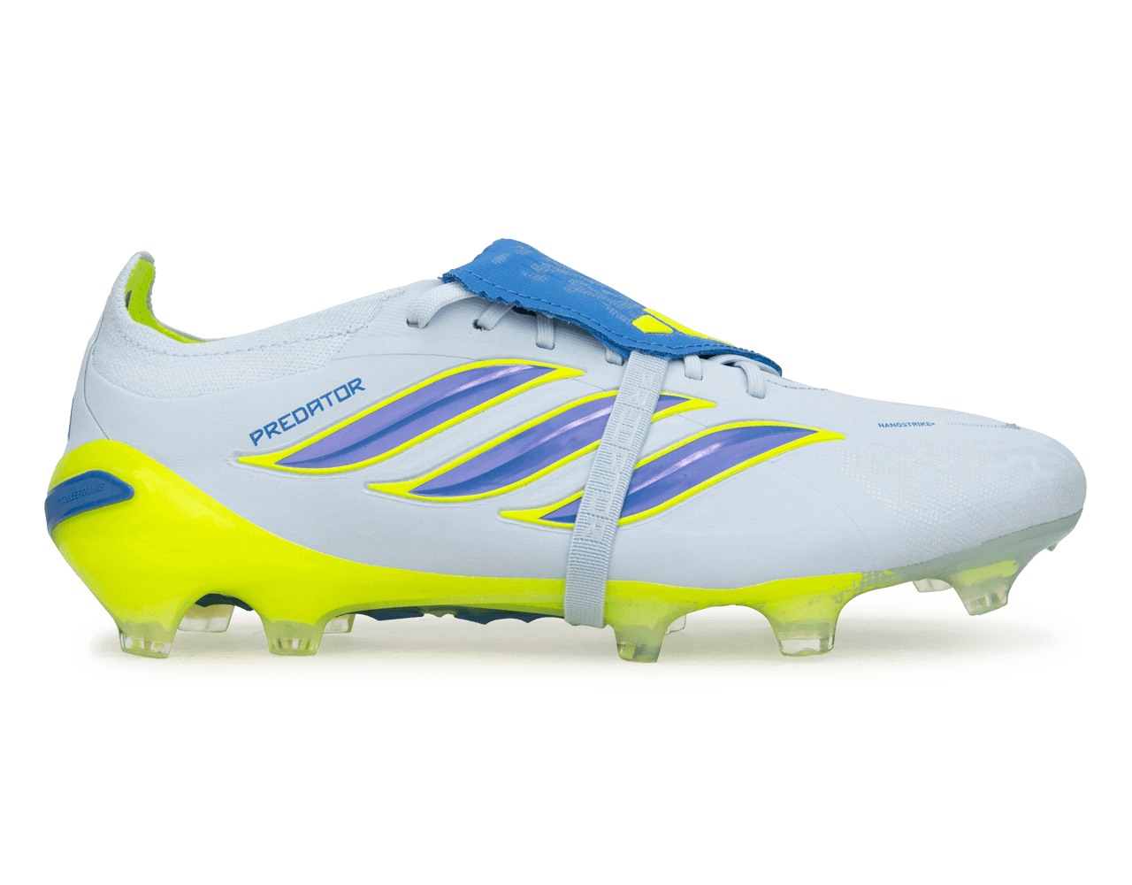 adidas Men's Predator Elite Foldover Tongue FG Crystal Sky/Ray Blue