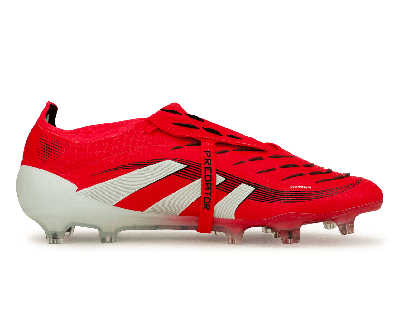 adidas Men's Predator Elite Foldover Tongue FG Red/White/Black