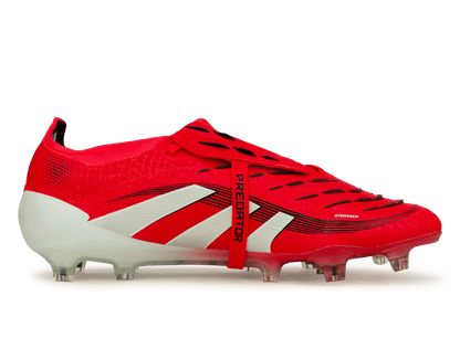 adidas Men's Predator Elite Foldover Tongue FG Red/White/Black