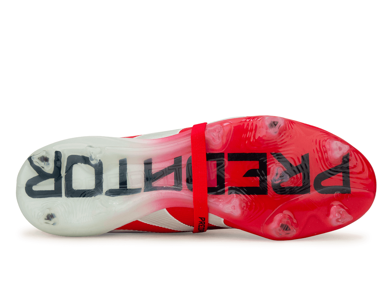 adidas Men's Predator Elite Foldover Tongue FG Red/White/Black