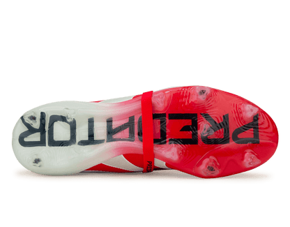 adidas Men's Predator Elite Foldover Tongue FG Red/White/Black