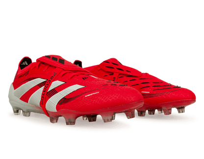 adidas Men's Predator Elite Foldover Tongue FG Red/White/Black