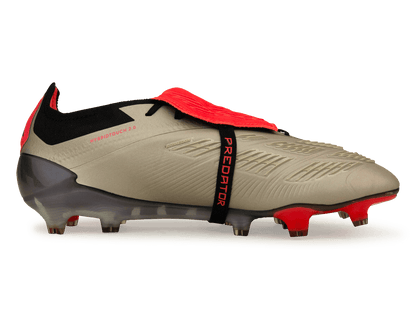 adidas Men's Predator Elite Foldover Tongue FG Aura Black/Carbon