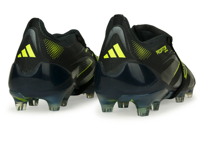 adidas Men's Predator Elite Foldover Tongue FG Black/Green