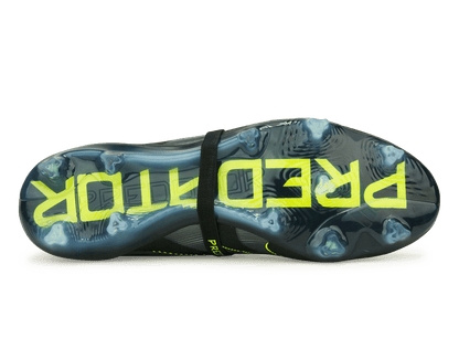 adidas Men's Predator Elite Foldover Tongue FG Black/Green