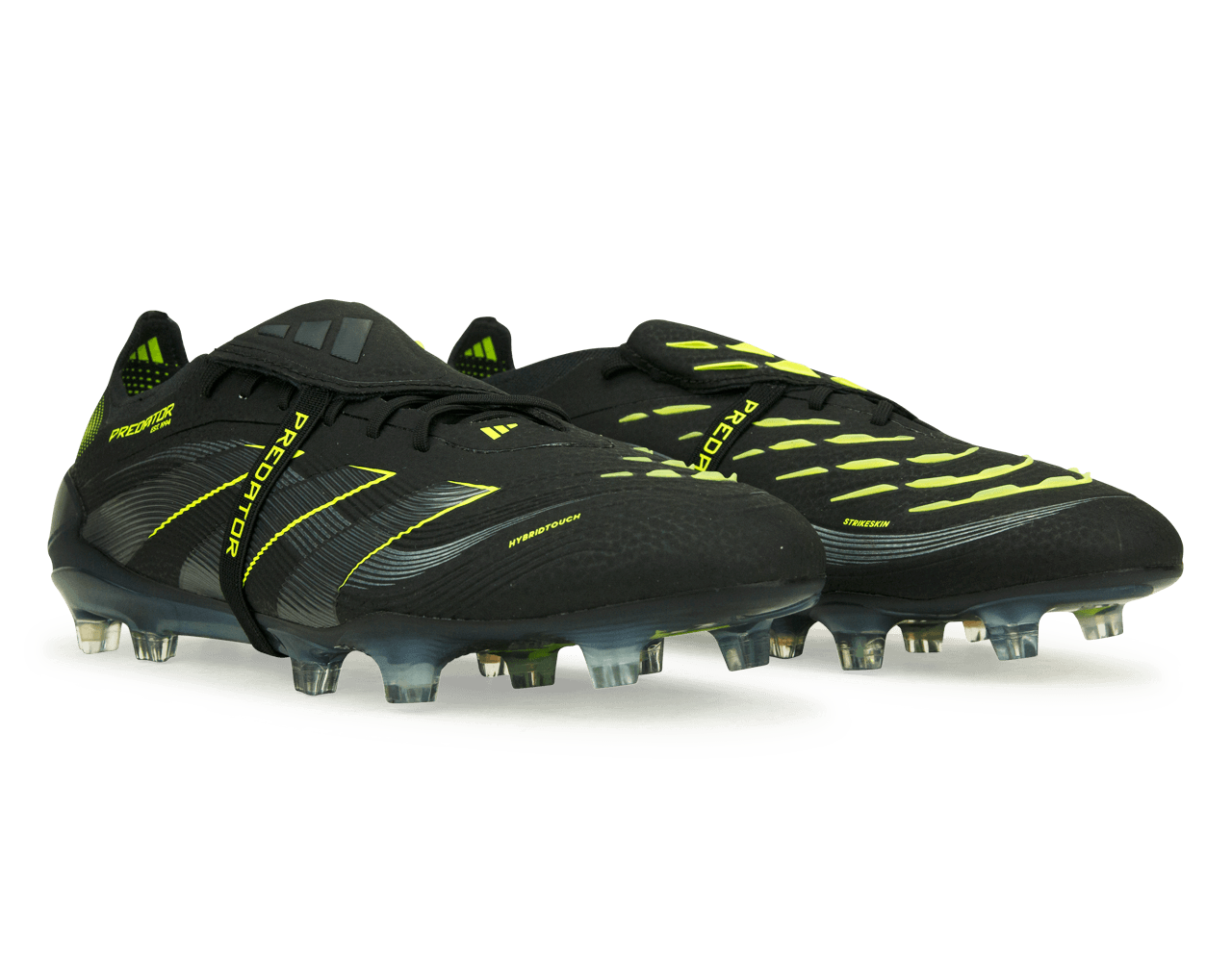 adidas Men's Predator Elite Foldover Tongue FG Black/Green