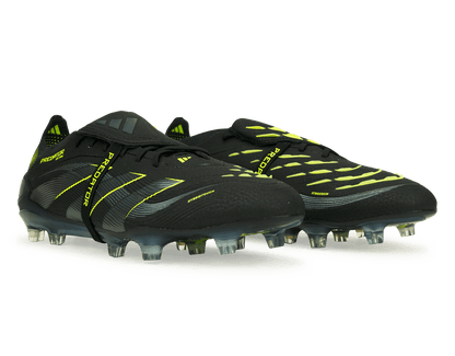 adidas Men's Predator Elite Foldover Tongue FG Black/Green