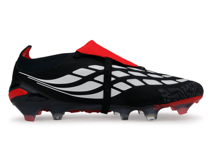 adidas Men's Predator Elite Foldover Tongue FG Black/White/Red