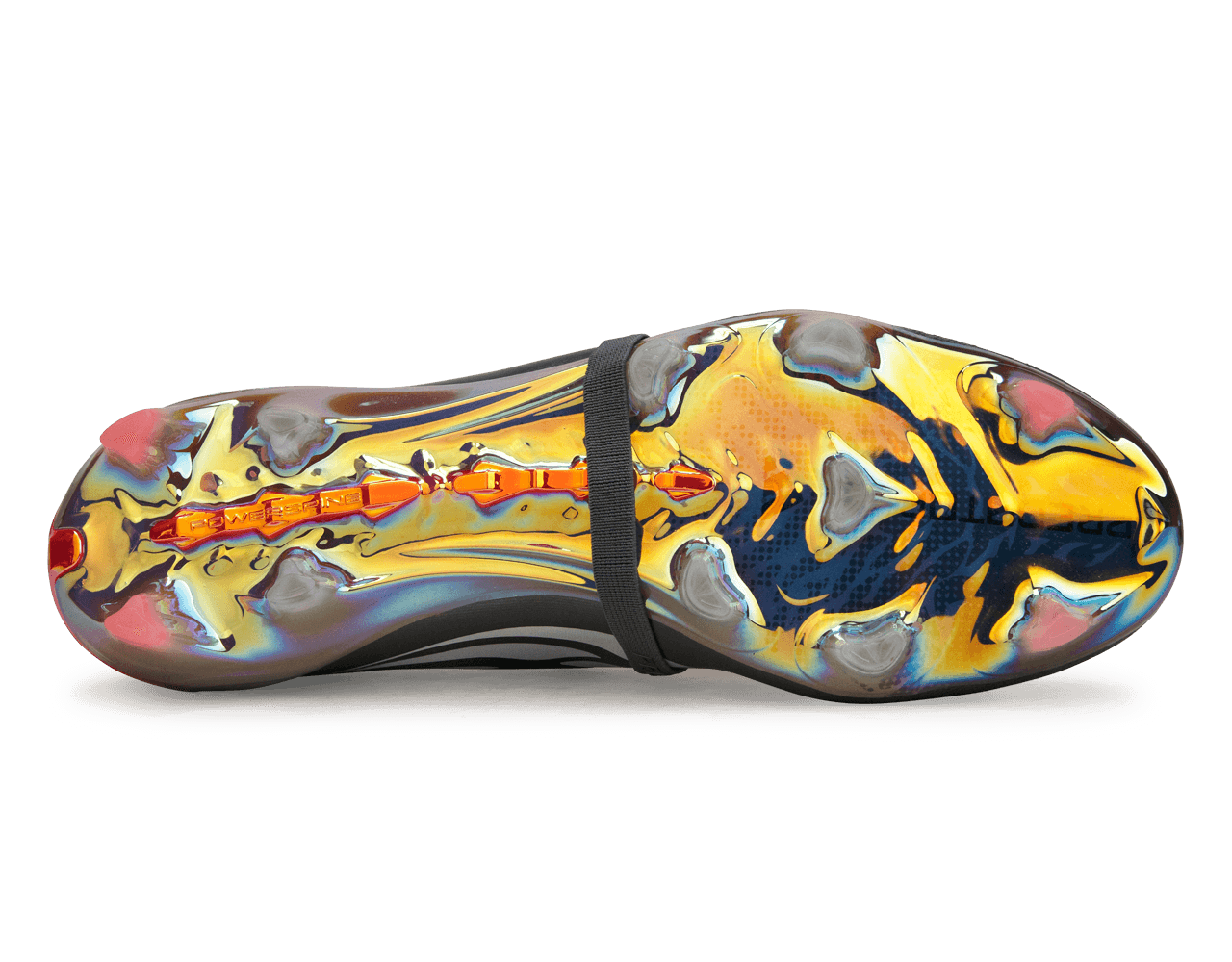 adidas Men's Predator Elite Foldover Tongue FG Iron Metallic/Red