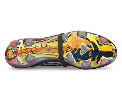 adidas Men's Predator Elite Foldover Tongue FG Iron Metallic/Red