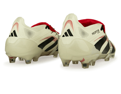 adidas Men's Predator Elite Foldover Tongue FG Off White/Core Black