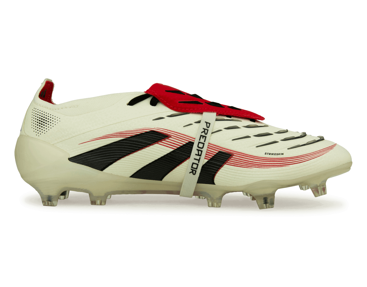 adidas Men's Predator Elite Foldover Tongue FG Off White/Core Black