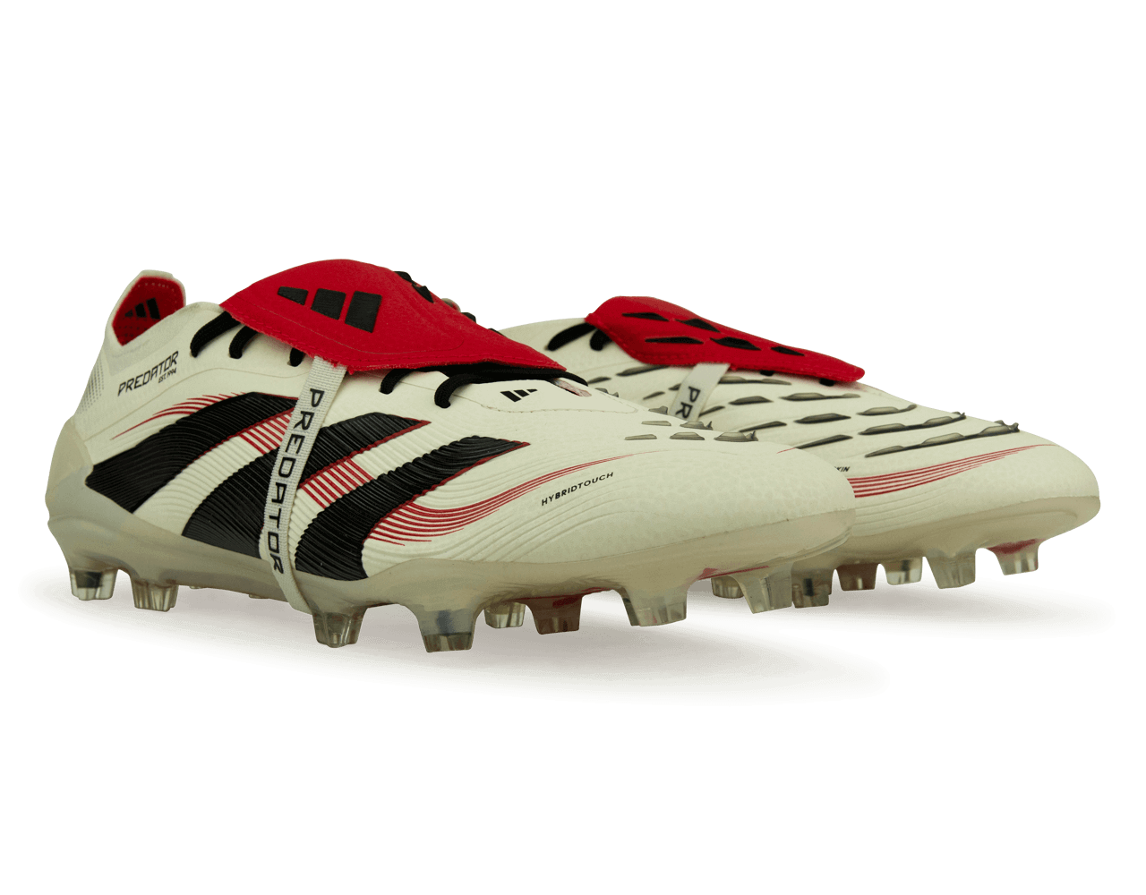 adidas Men's Predator Elite Foldover Tongue FG Off White/Core Black