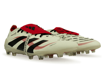 adidas Men's Predator Elite Foldover Tongue FG Off White/Core Black