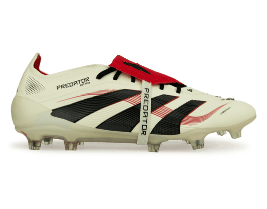 adidas Men's Predator Elite Foldover Tongue FG Off White/Core Black