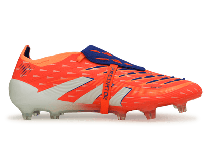 adidas Men's Predator Elite Foldover Tongue FG Signal Coral/White