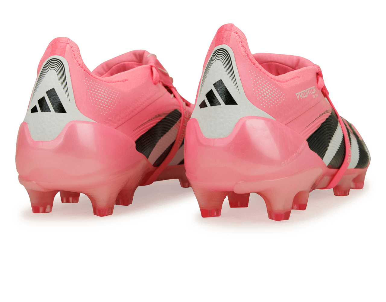 adidas Men's Predator Elite Foldover Tongue FG Pink/Black/White