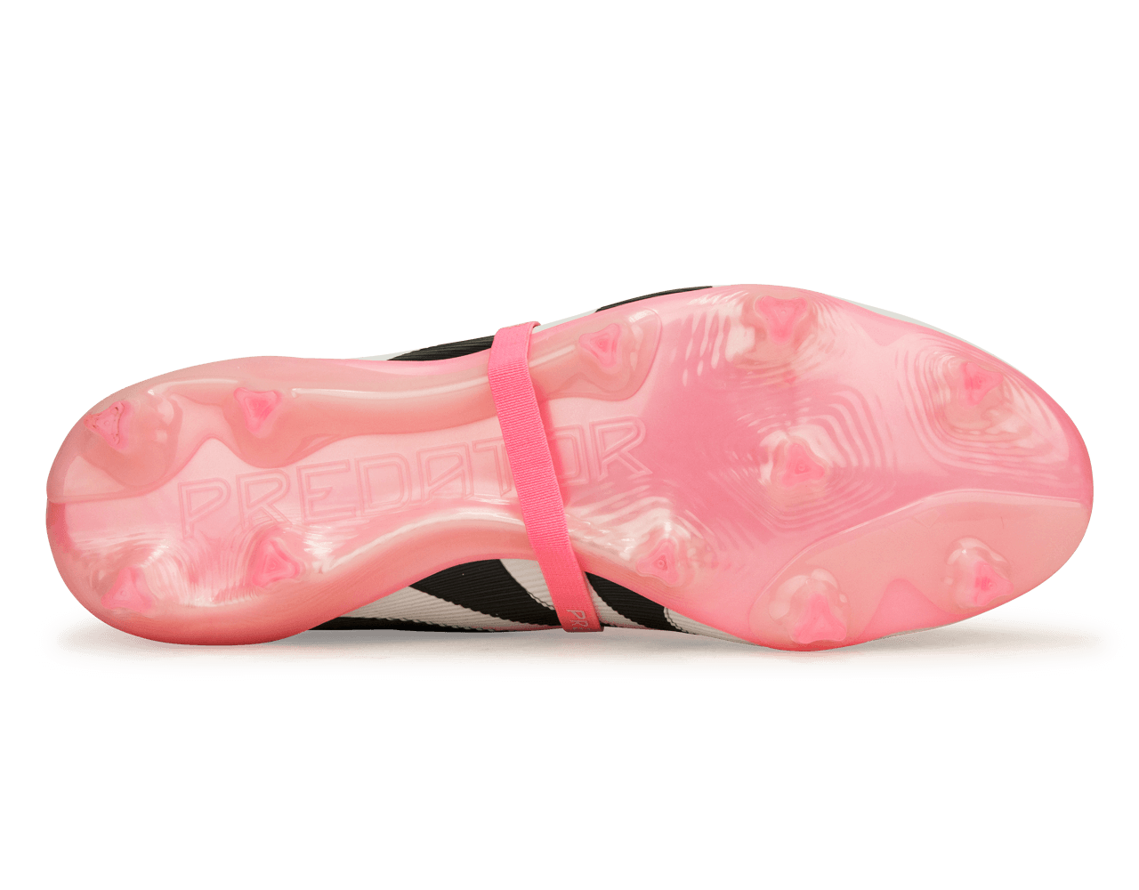 adidas Men's Predator Elite Foldover Tongue FG Pink/Black/White