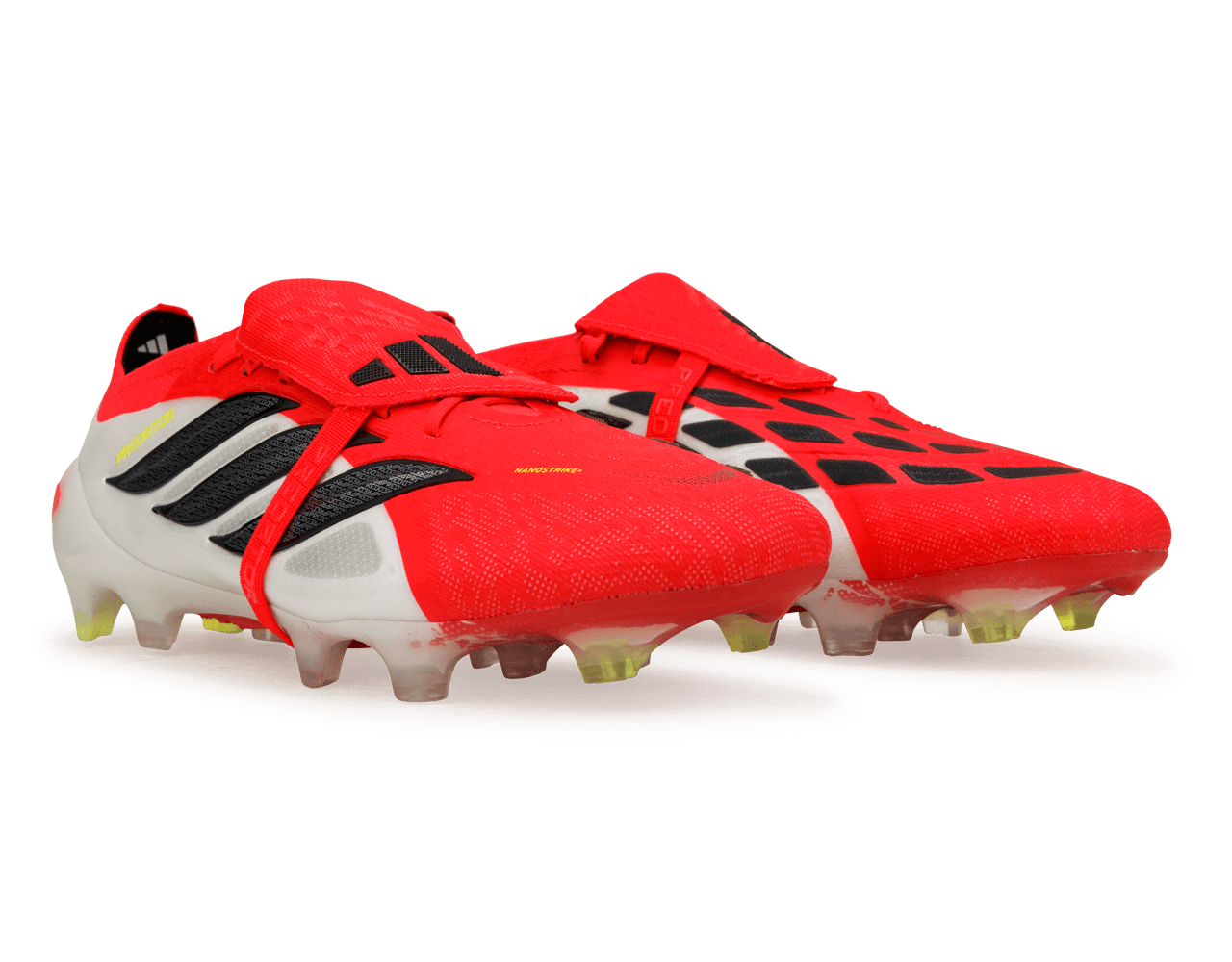 adidas Men's Predator Elite Foldover Tongue FG Red/Black/White
