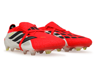 adidas Men's Predator Elite Foldover Tongue FG Red/Black/White