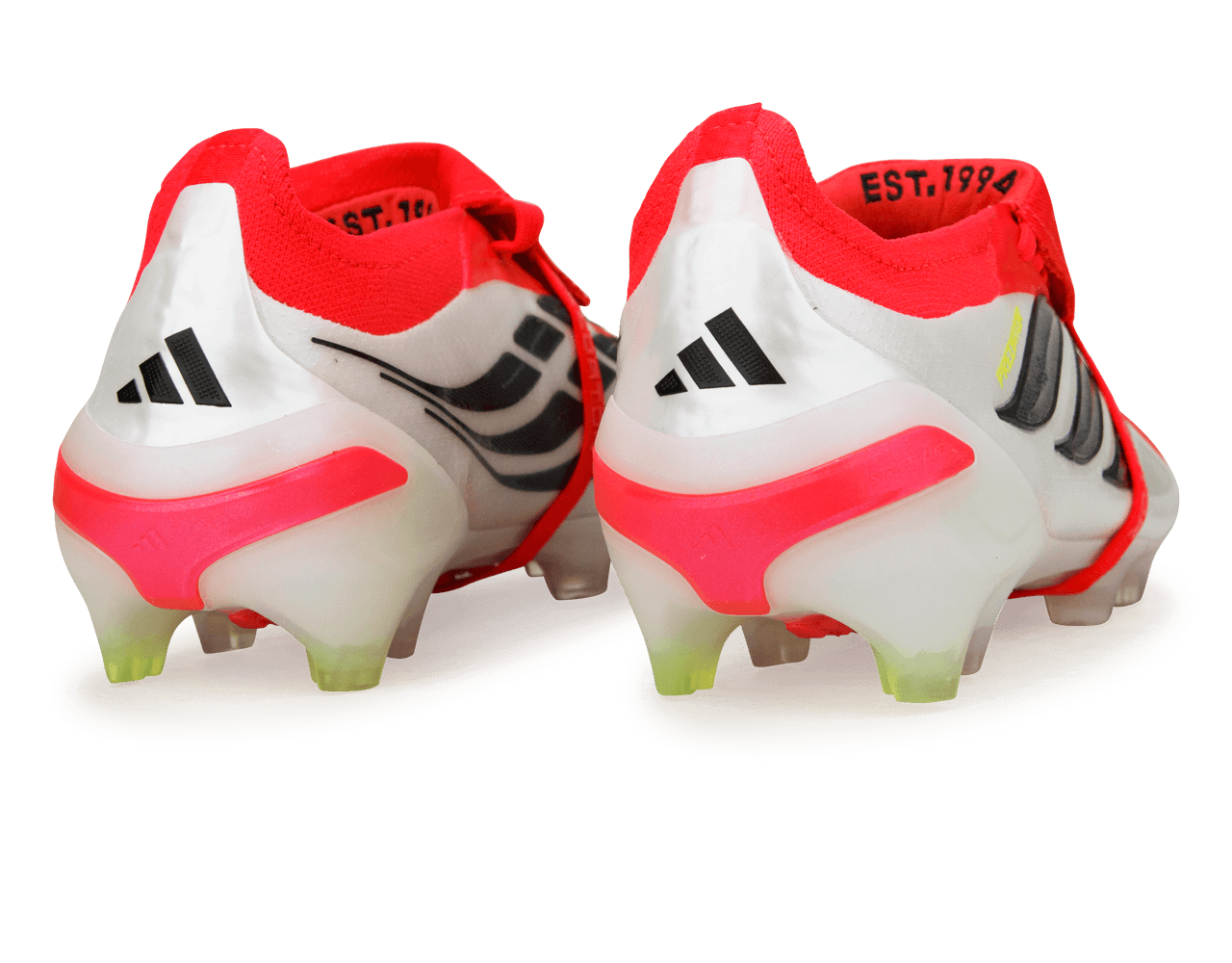 adidas Men's Predator Elite Foldover Tongue FG Red/Black/White
