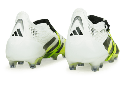 adidas Men's Predator Elite Foldover Tongue FG White/Black/Green