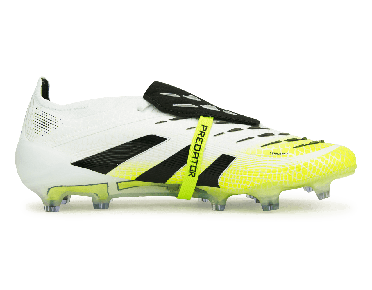 adidas Men's Predator Elite Foldover Tongue FG White/Black/Green