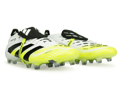 adidas Men's Predator Elite Foldover Tongue FG White/Black/Green