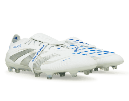 adidas Men's Predator Elite Foldover Tongue FG White/Silver/Royal