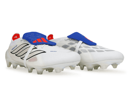 adidas Men's Predator Elite Foldover Tongue 'Jude Bellingham' FG White/Royal Blue