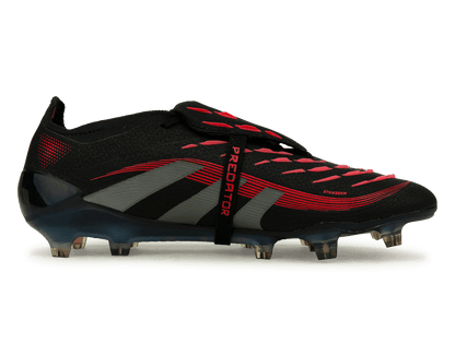 adidas Men's Predator Elite Foldover Tongue FG Black/Metallic/Red