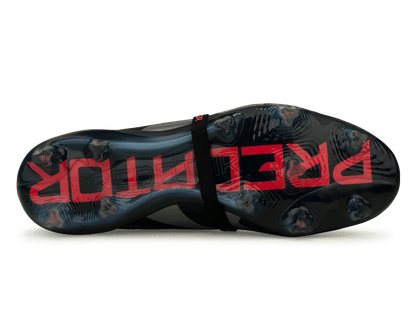 adidas Men's Predator Elite Foldover Tongue FG Black/Metallic/Red