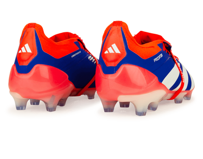 adidas Men's Predator Elite Foldover Tongue FG Lucid Blue/Red