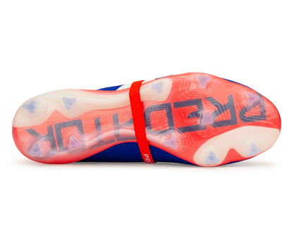 adidas Men's Predator Elite Foldover Tongue FG Lucid Blue/Red