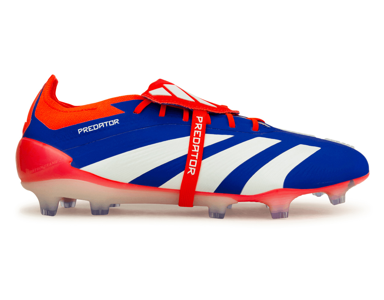 adidas Men's Predator Elite Foldover Tongue FG Lucid Blue/Red