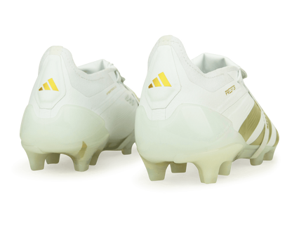 adidas Men's Predator Elite Foldover Tongue FG White/Gold
