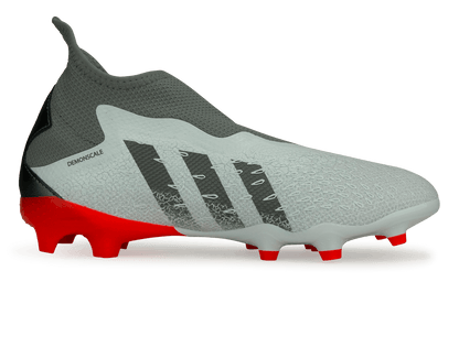 adidas Men's Predator Freak.3 Laceless FG Cloud White/Iron Metallic