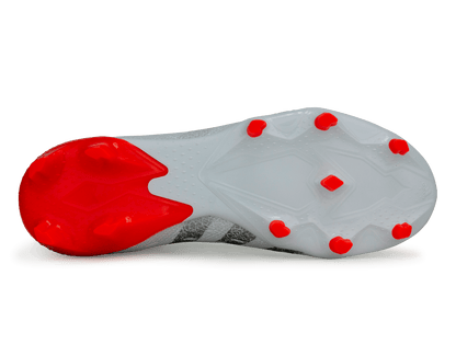 adidas Men's Predator Freak.3 Laceless FG Cloud White/Iron Metallic