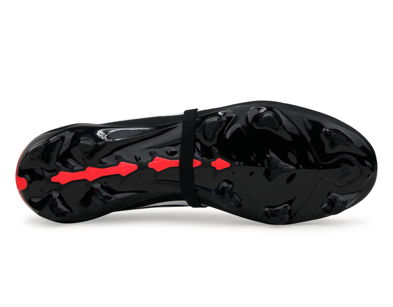 adidas Men's Predator League Foldover Tongue FG Black/White/Red