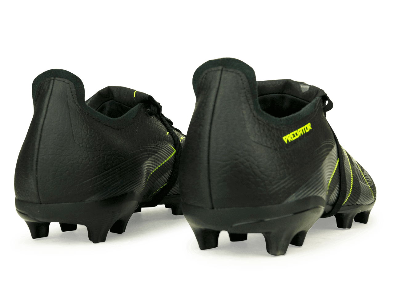 adidas Men's Predator League Foldover Tongue FG/MG Black/Green