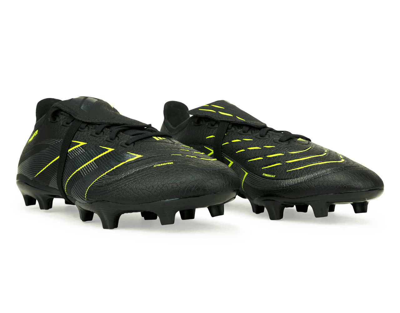 adidas Men's Predator League Foldover Tongue FG/MG Black/Green