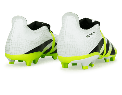 adidas Men's Predator League Foldover Tongue FG/MG White/Black/Green